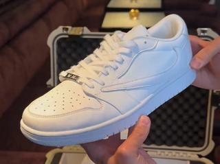 Travis Scott x Air Jordan 1 Low OG “White Party” PE is Limited to 350 Pairs