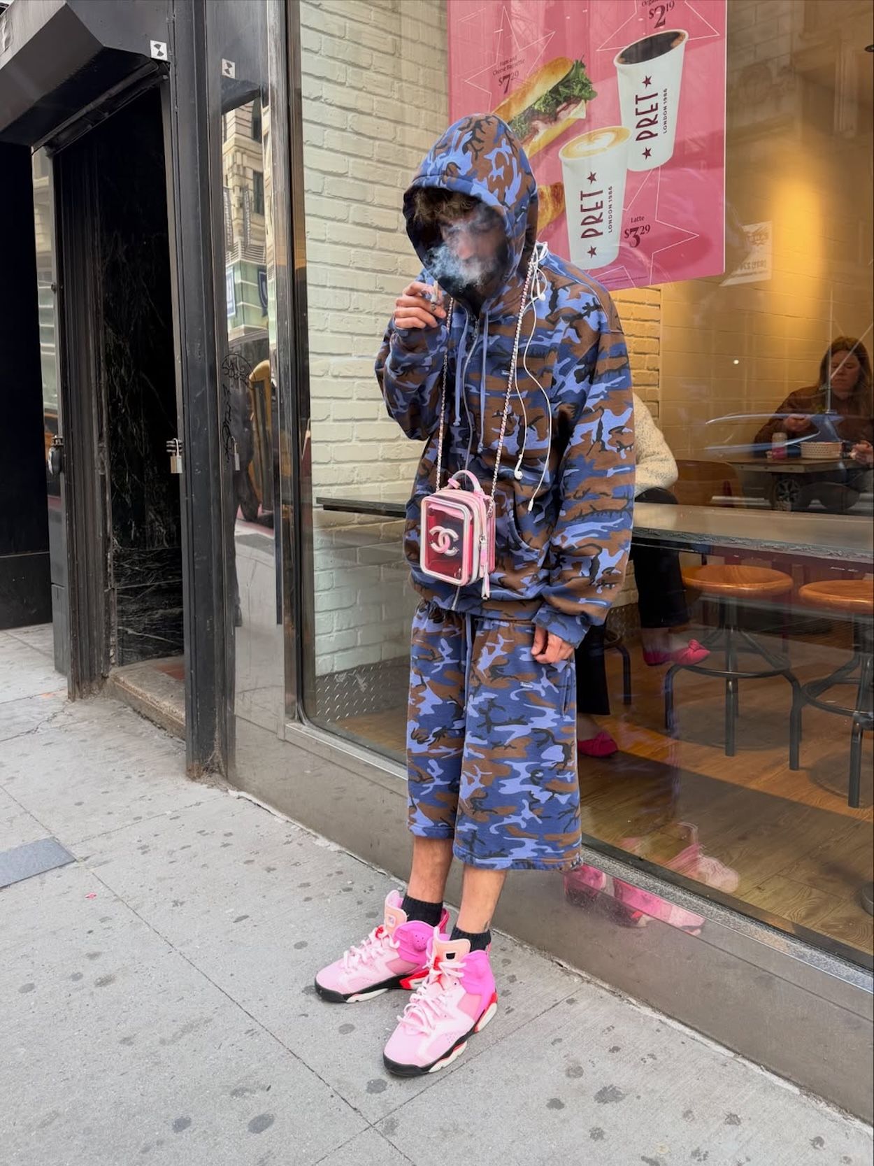 "Playful Pink" Air Jordan 6 by Awake NY. Photo by @imran_potato on Instagram.
