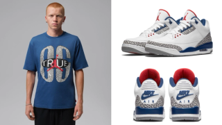 Air Jordan 3 OG "True Blue" collection.
