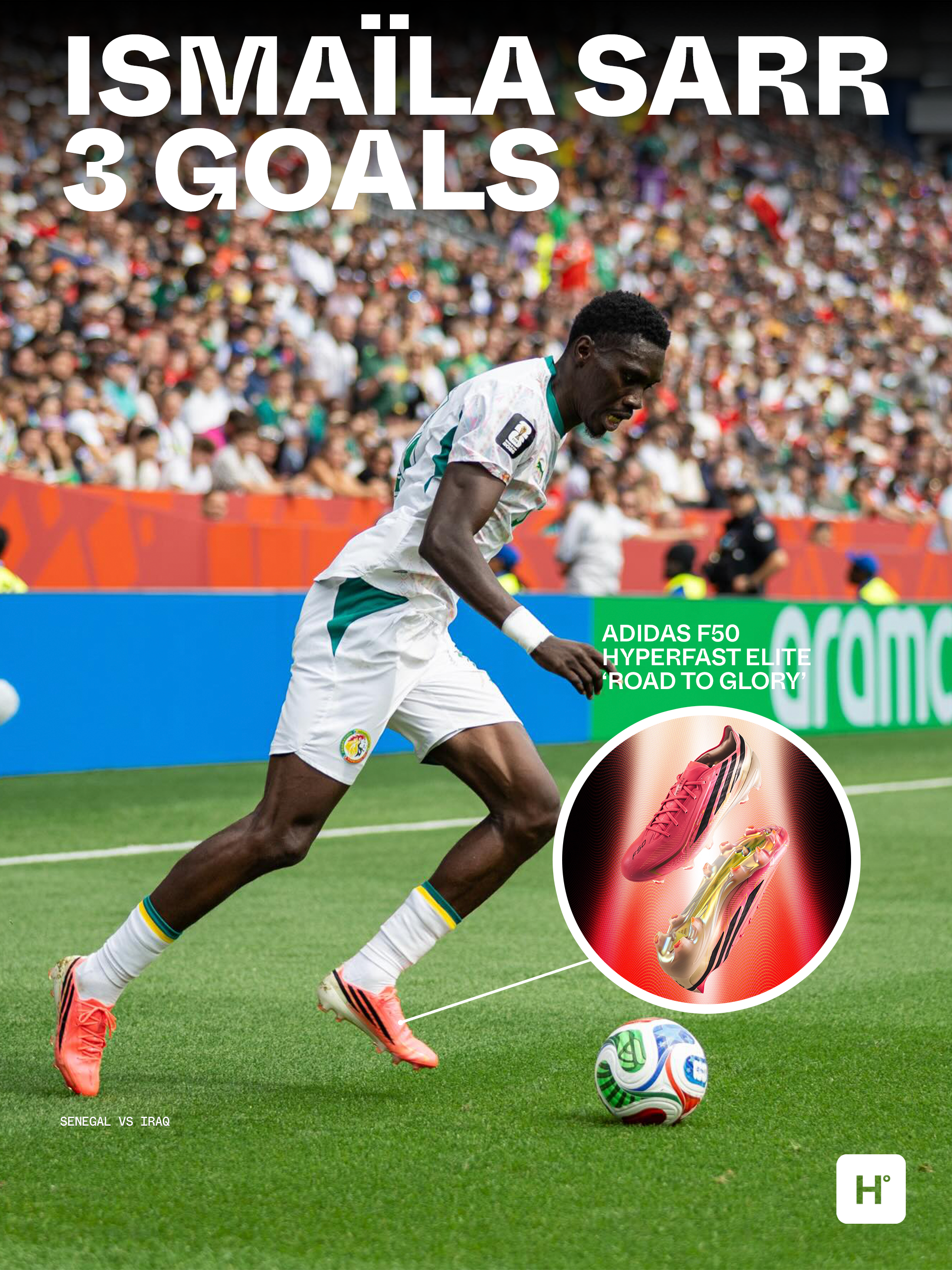 Ismael Saibari at the 2026 World Cup™. Photo by @mathewkophoto/@truenorthfoot.