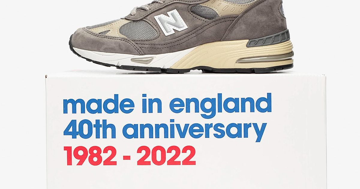 Available Now // New Balance 991 Made in England “40th Anniversary 