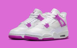 Available Now // Air Jordan featured 4 “Hyper Violet”
