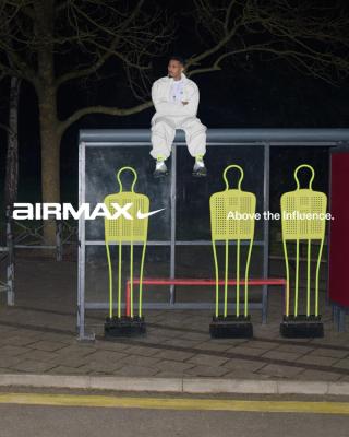 William Saliba for Nike Air Max 95. Photo via Nike.