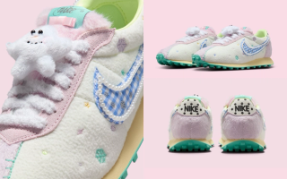 Nike's LD-1000 in a multi-color, decorative style seemingly inspired by Japan's Culture Day 2025.