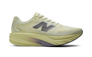 Men's New Balance SuperComp Revel v1 "Butter/Morel" (SKU: MREBX4A2). Photo via New Balance.