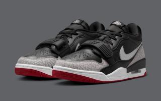 The Jordan Legacy 312 Low Set To Release In "Black" and "Gym Red"