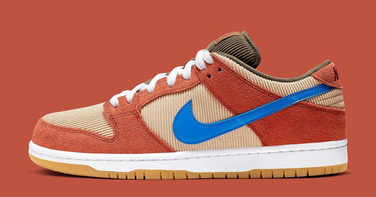 The Nike SB Dunk Low Pro “Dusty Peach” is Delivered in Corduroy | House ...