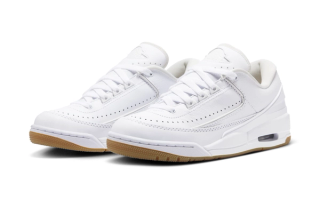 The Air Jordan 2/3 Low Appears With A "Gum Light Brown" Outsole