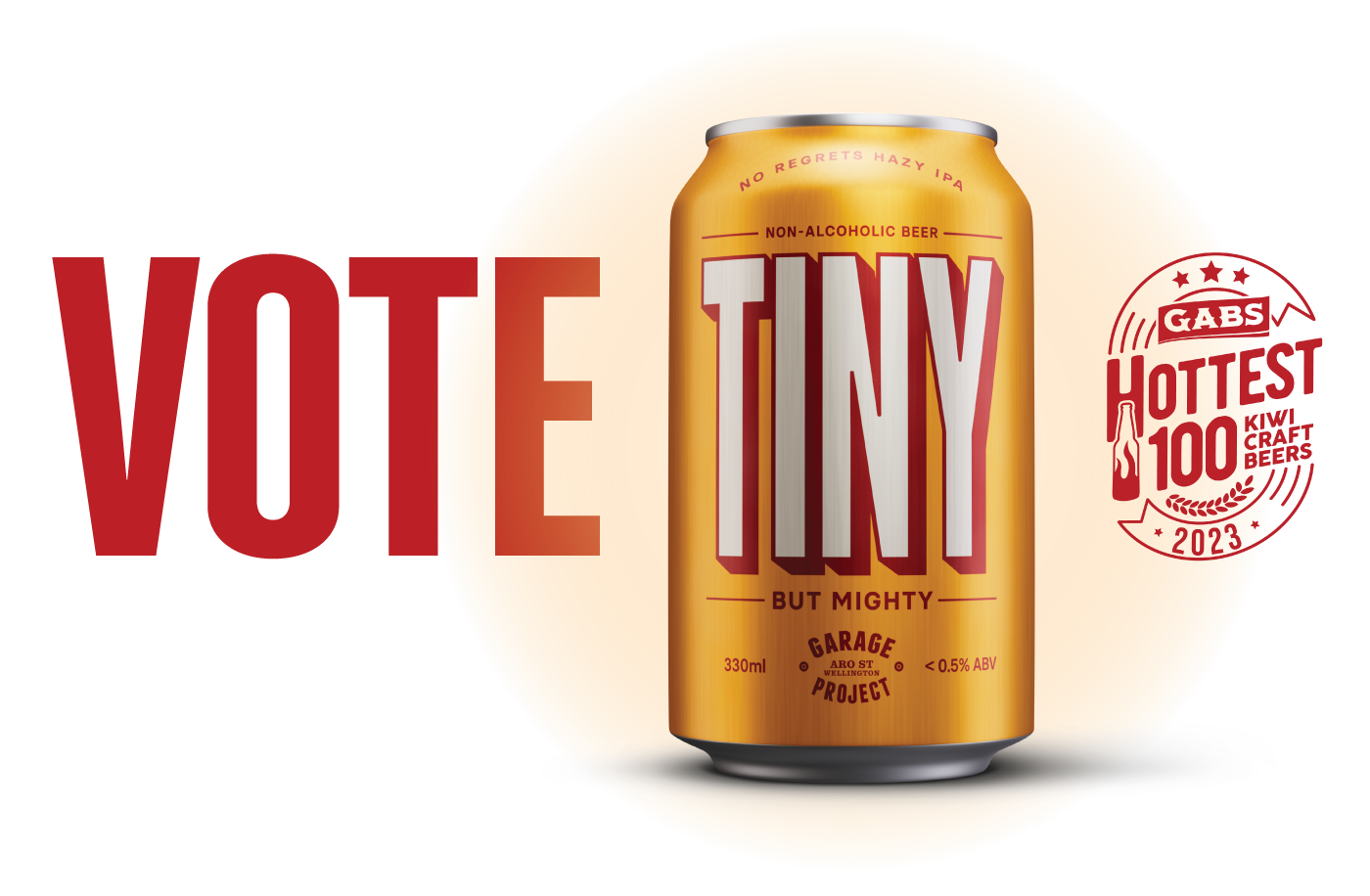 Landing page overlay