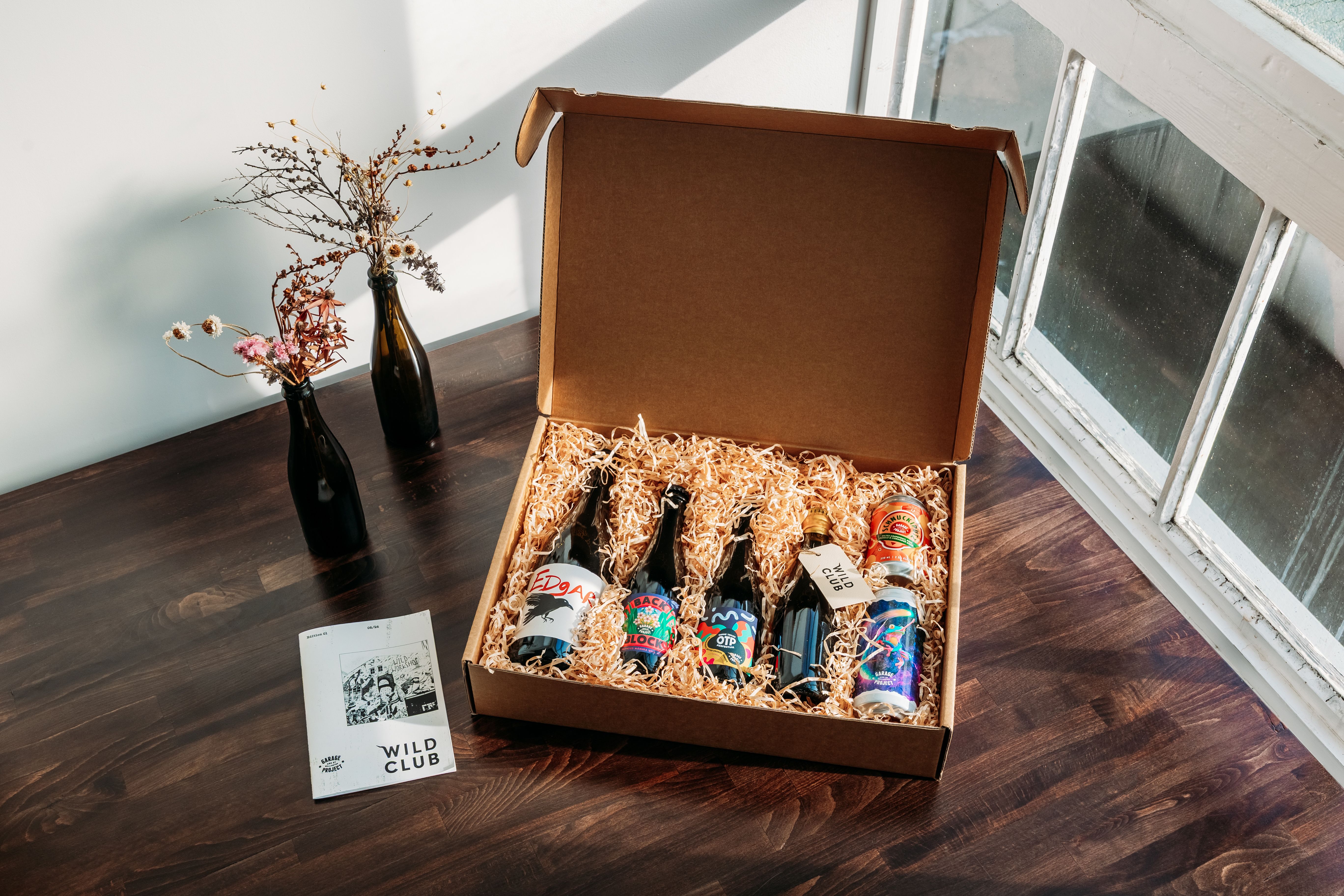 Three hand-curated boxes, yearly