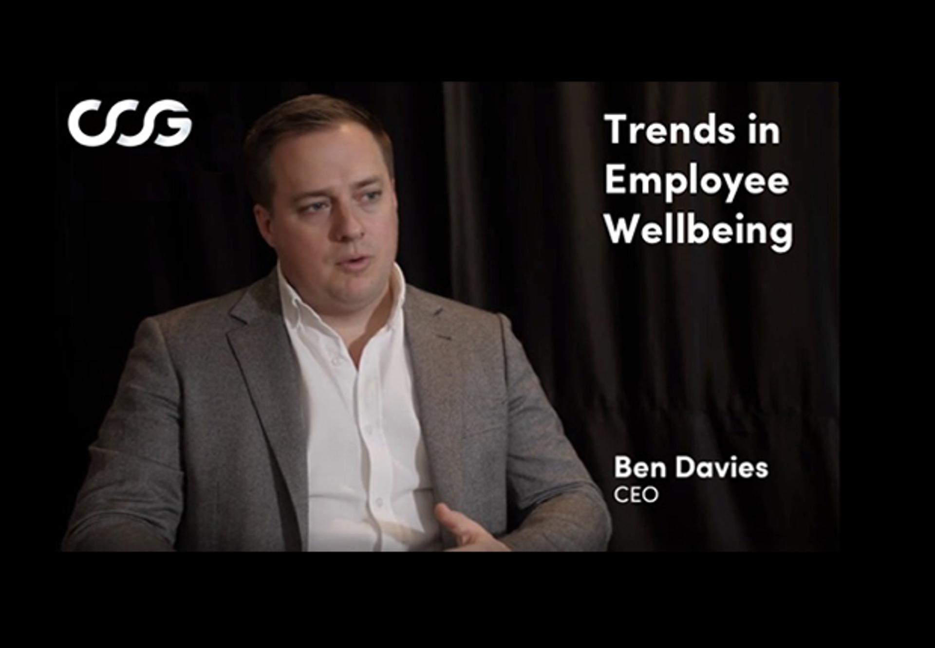 Trends in Employee and Workplace Wellbeing