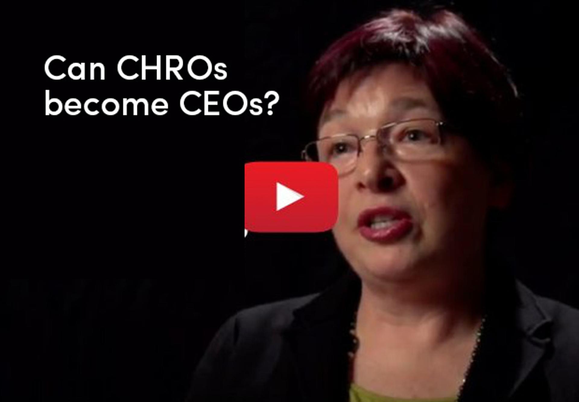 Can CHROs become CEOs?
