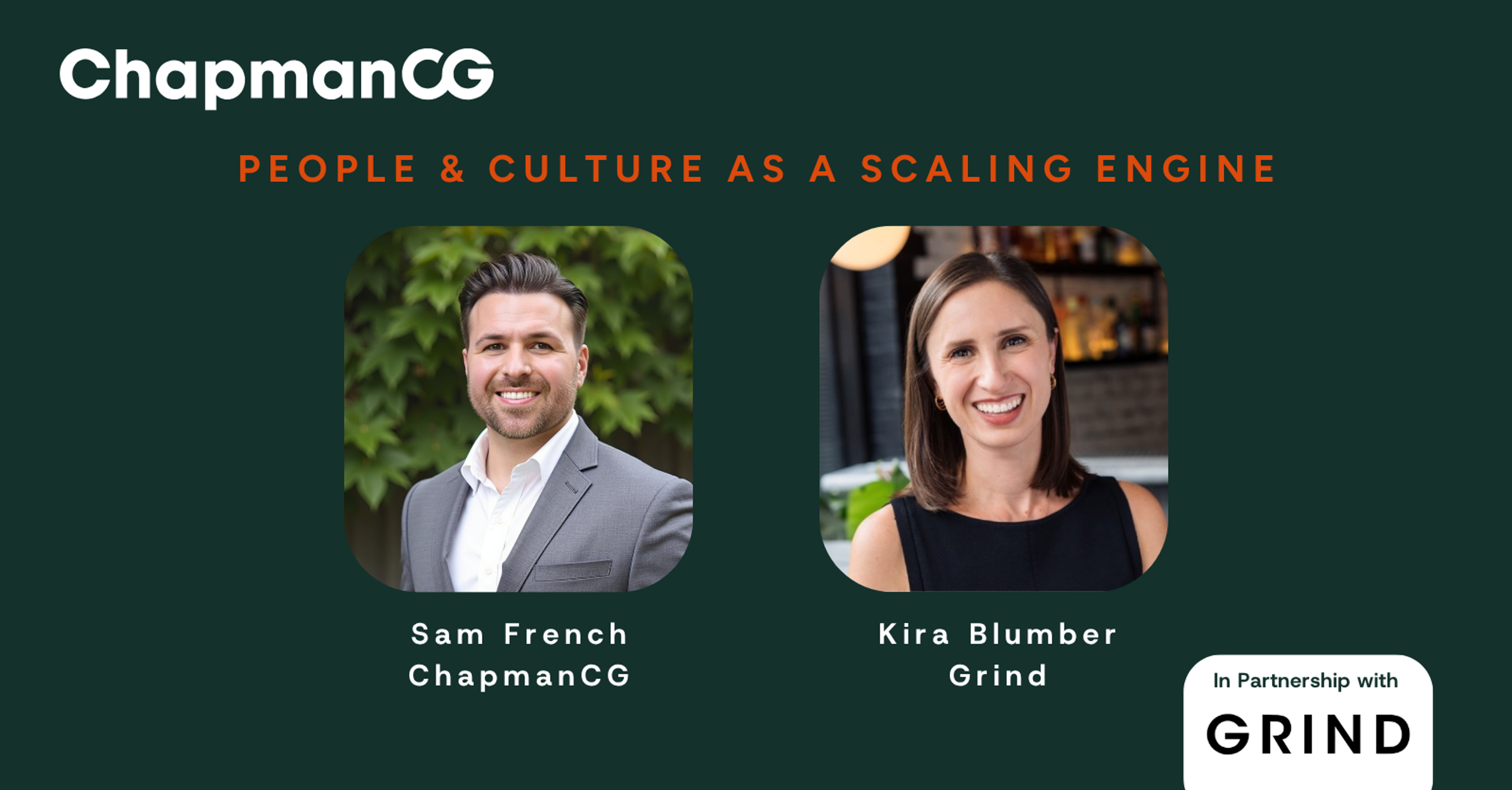 People & Culture as a Scaling Engine