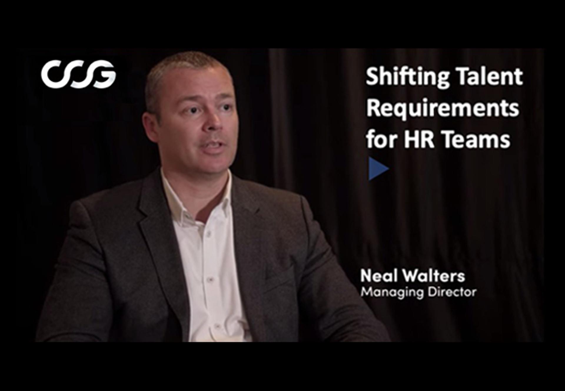 Shifting Talent Requirements for HR Teams
