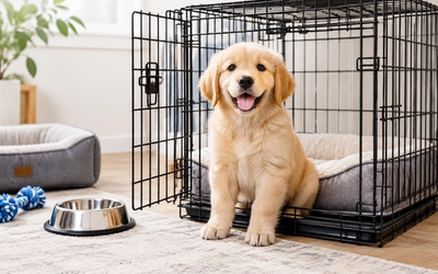 How to Crate Train a Puppy: A Step-by-Step Schedule for 2026