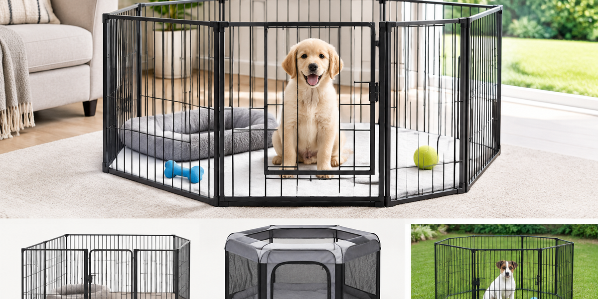 Best Puppy Playpens for Indoor and Outdoor Use 2026
