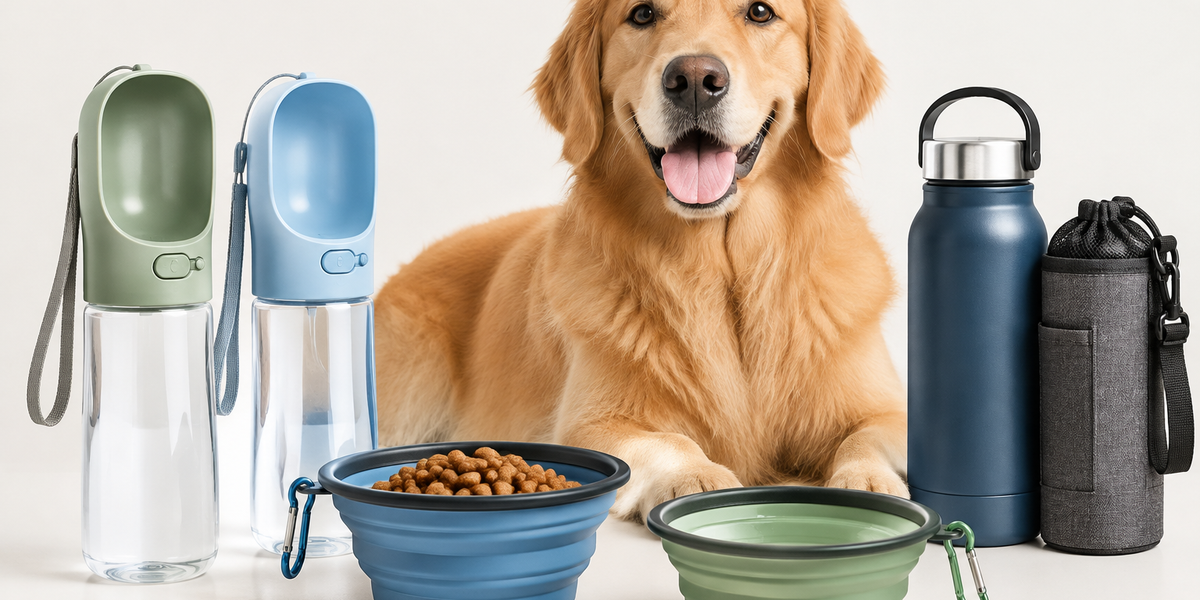 Best Portable Water Bottles and Bowls for Dogs on the Go 2026