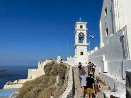 Santorini Caldera Sunset Catamaran Cruise