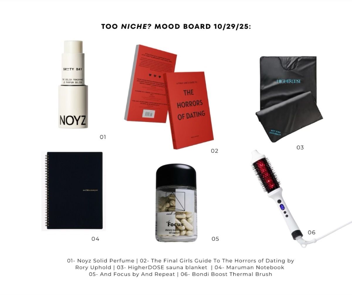 Mood board: books & fragrance