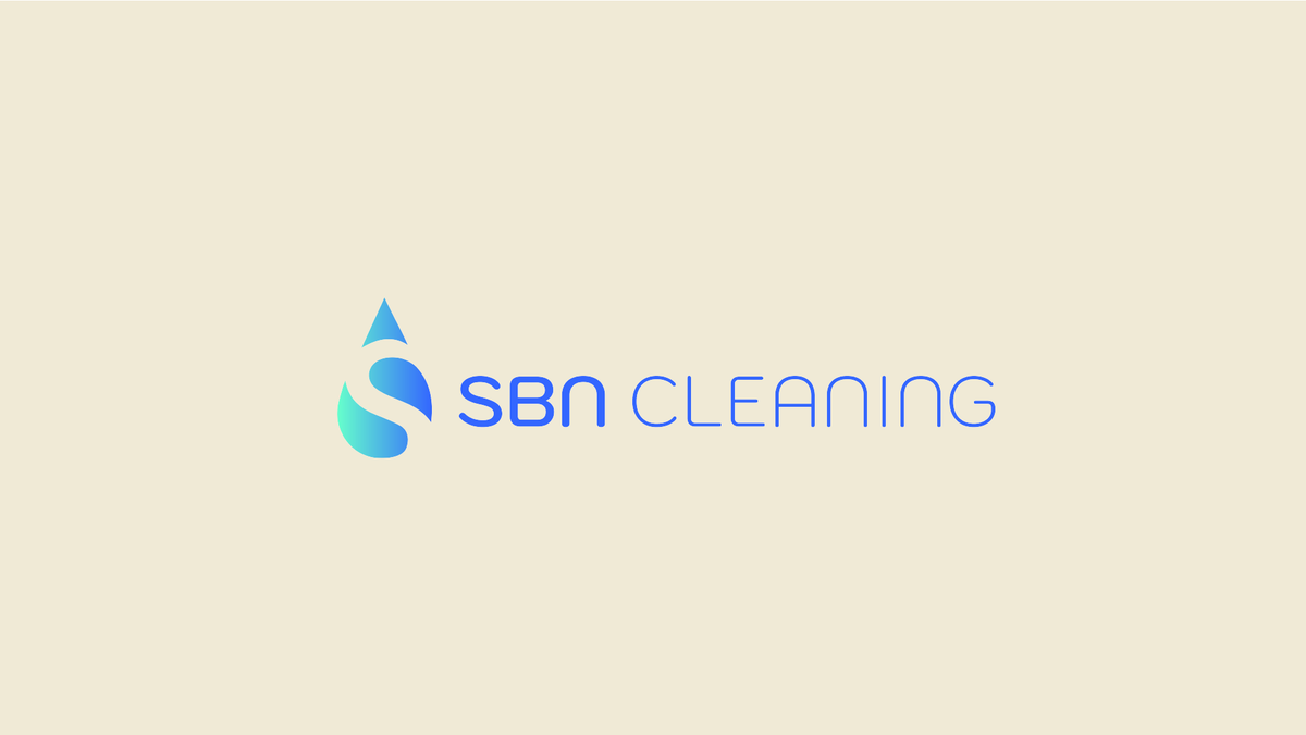 SBN Cleaning logo, designed by BEND Creative