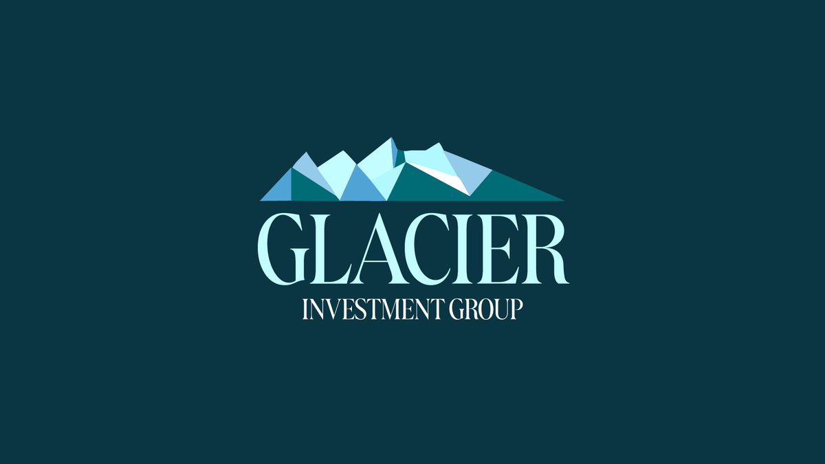 Glacier Investment Group logo, designed by BEND Creative
