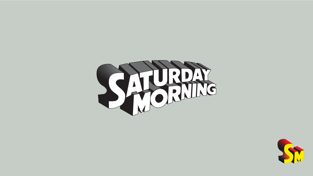 Saturday Morning logo, designed by BEND Creative