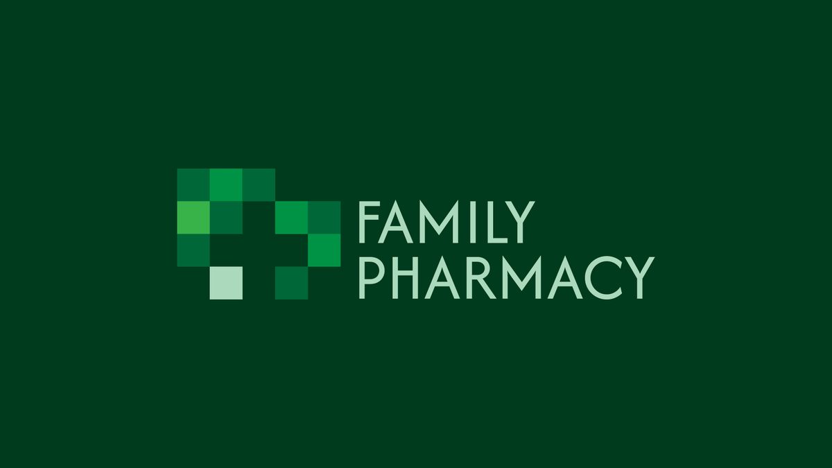 Family Pharmacy logo, designed by BEND Creative