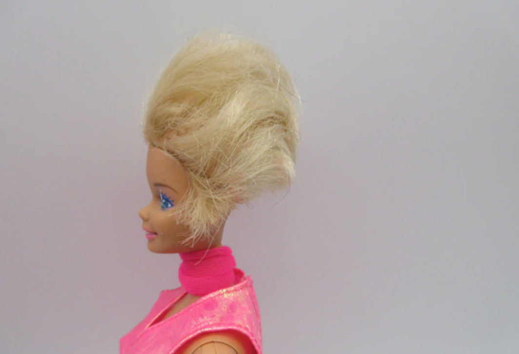 Puppe kurze Haare