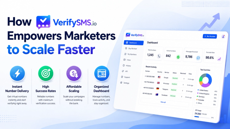 How VerifySMS.io Empowers Marketers to Scale Faster