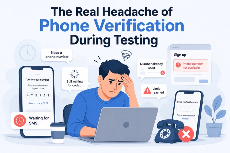 The Real Headache of Phone Verification During Testing