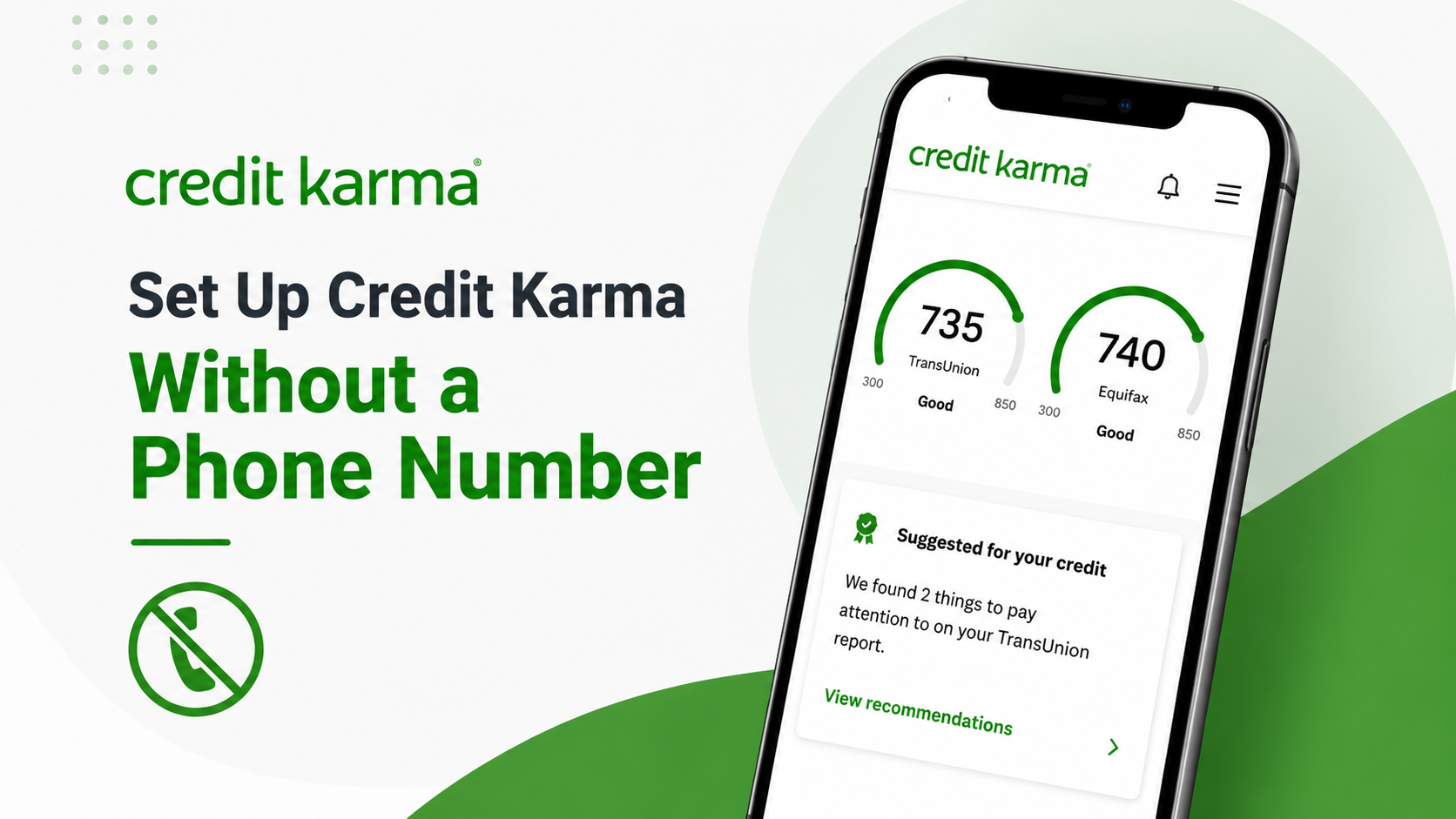 How to Set Up a Credit Karma Account Without a Phone Number