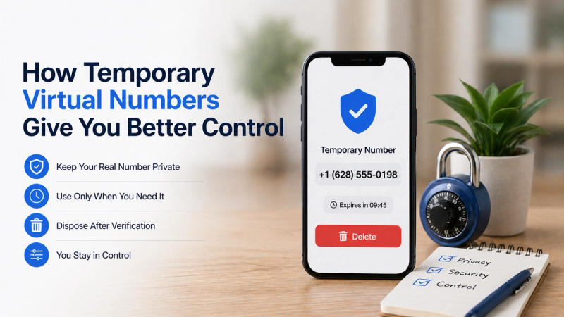 How Temporary Virtual Numbers Give You Better Control