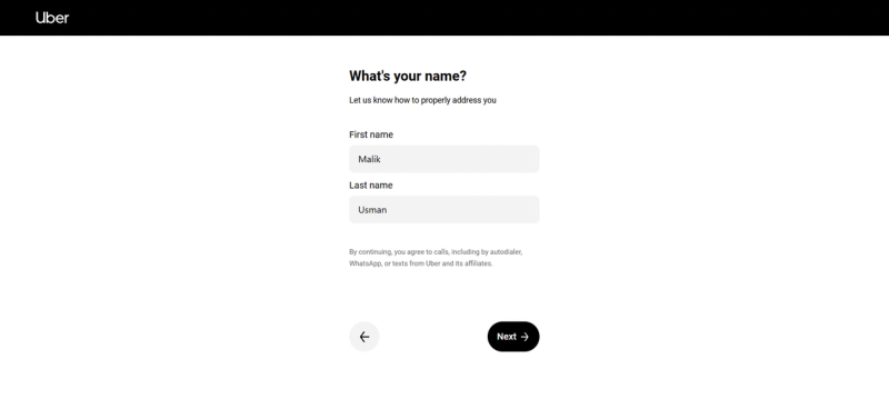 add your details