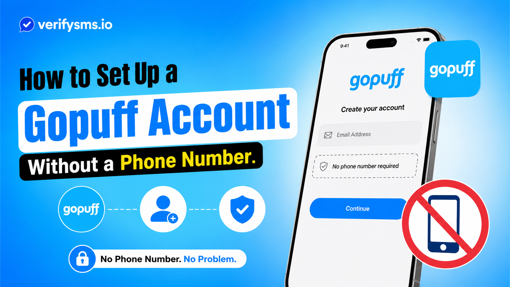 How to Set Up a Gopuff Account Without a Phone Number