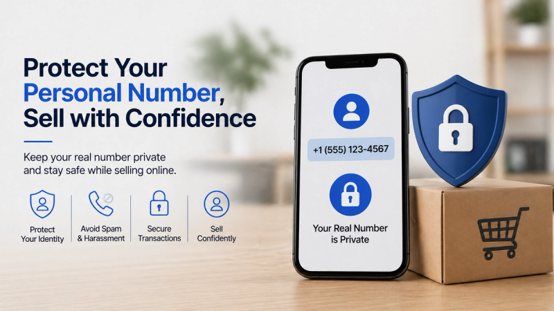 Why Keeping Your Real Number Private Matters for Online Sellers