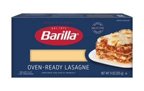 No-boil Lasagna Noodles,
