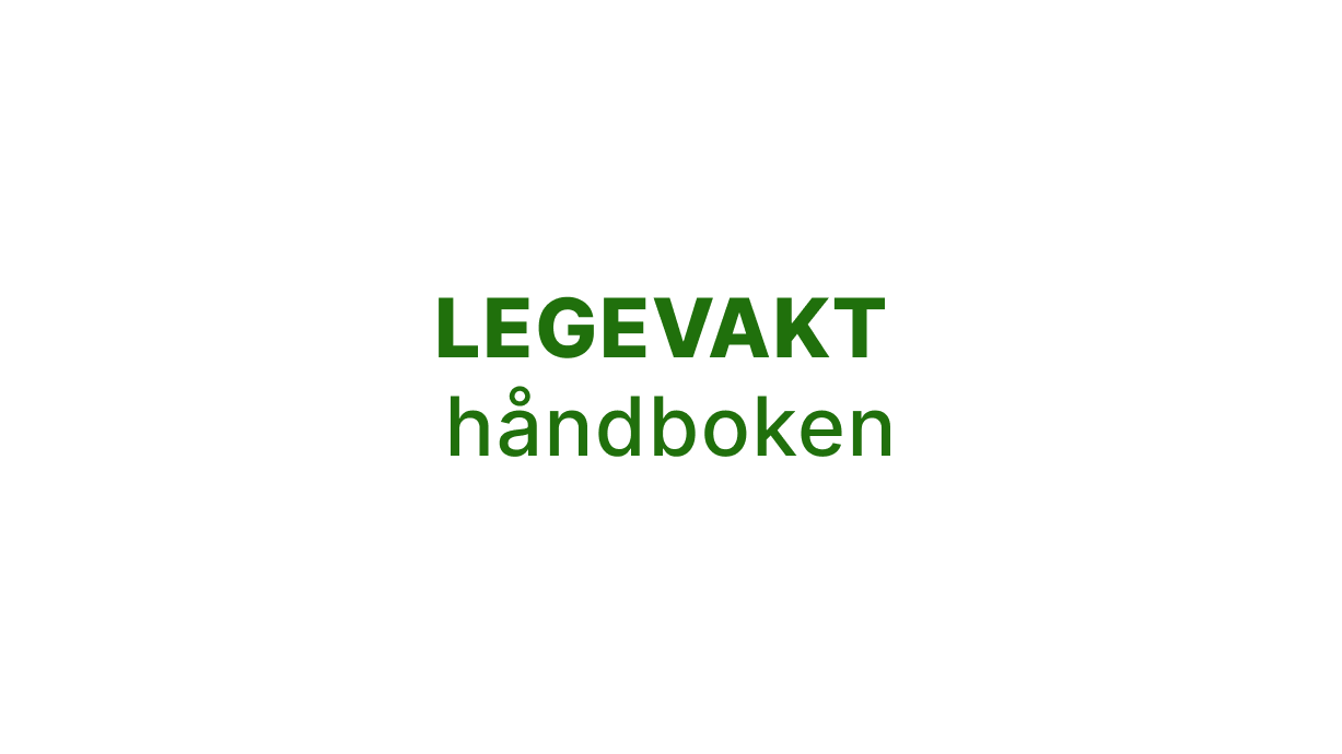 Legevakthåndboka