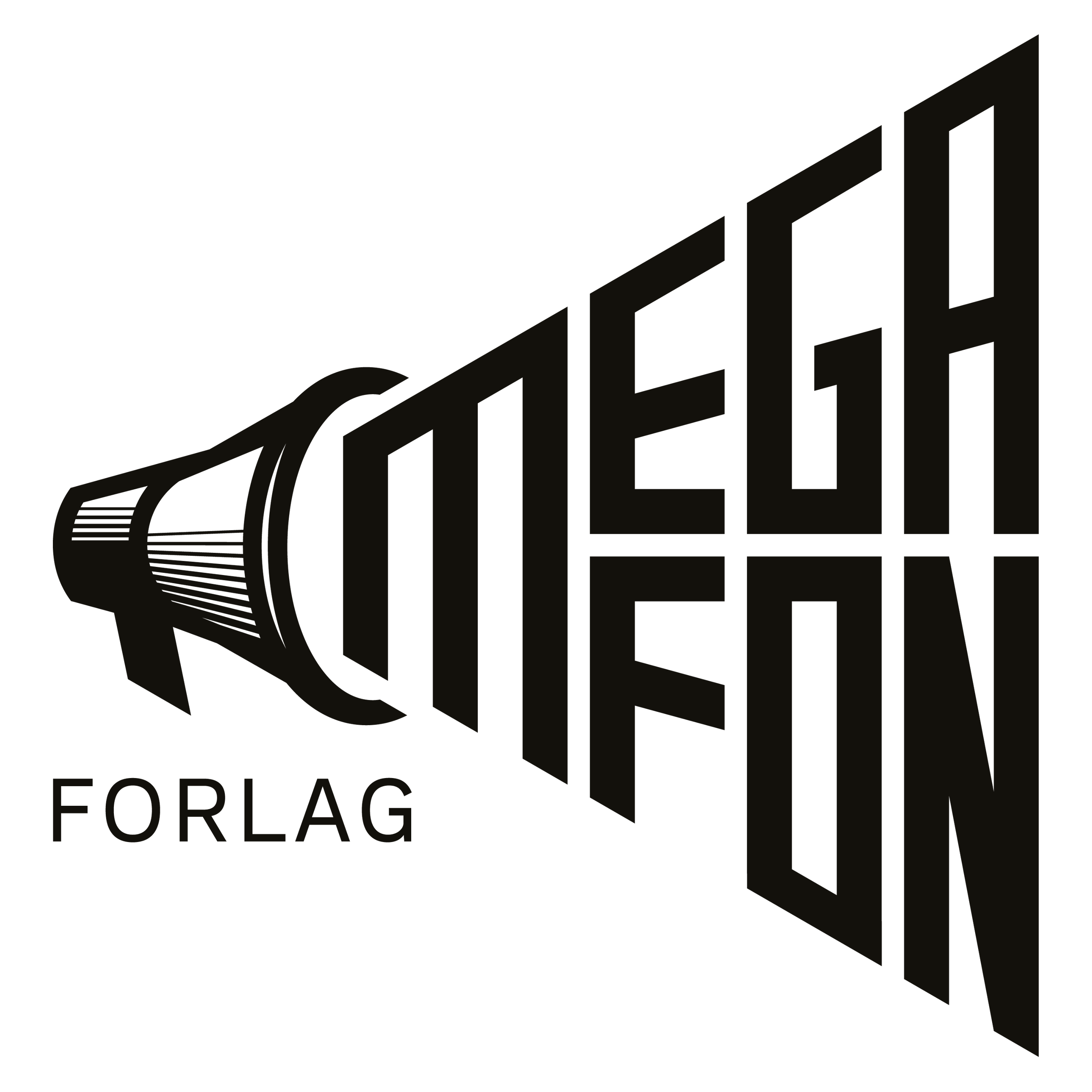 Megafon Forlag logo