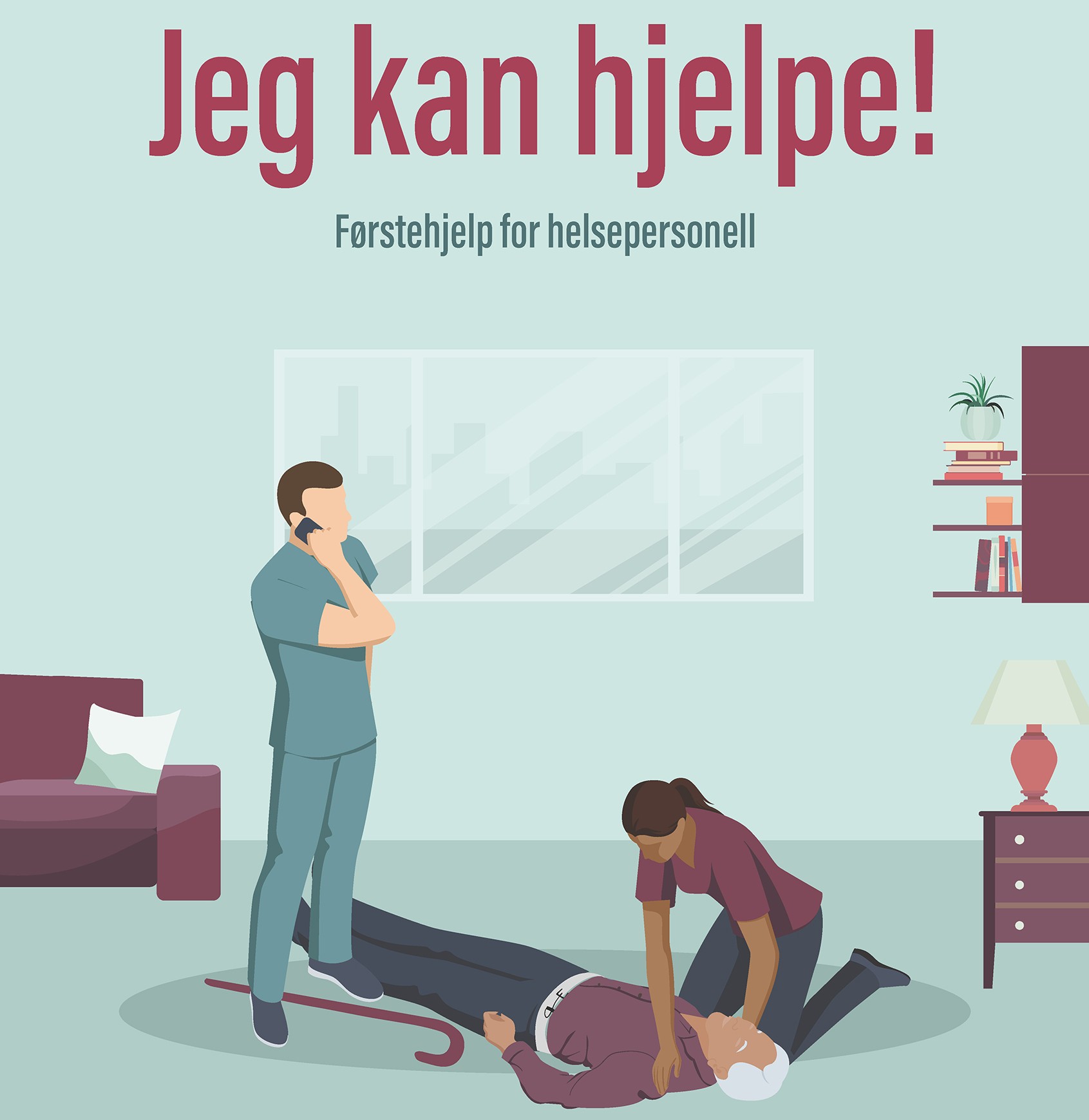Omslag Jeg kan hjelpe! Førstehjelp for helsepersonell