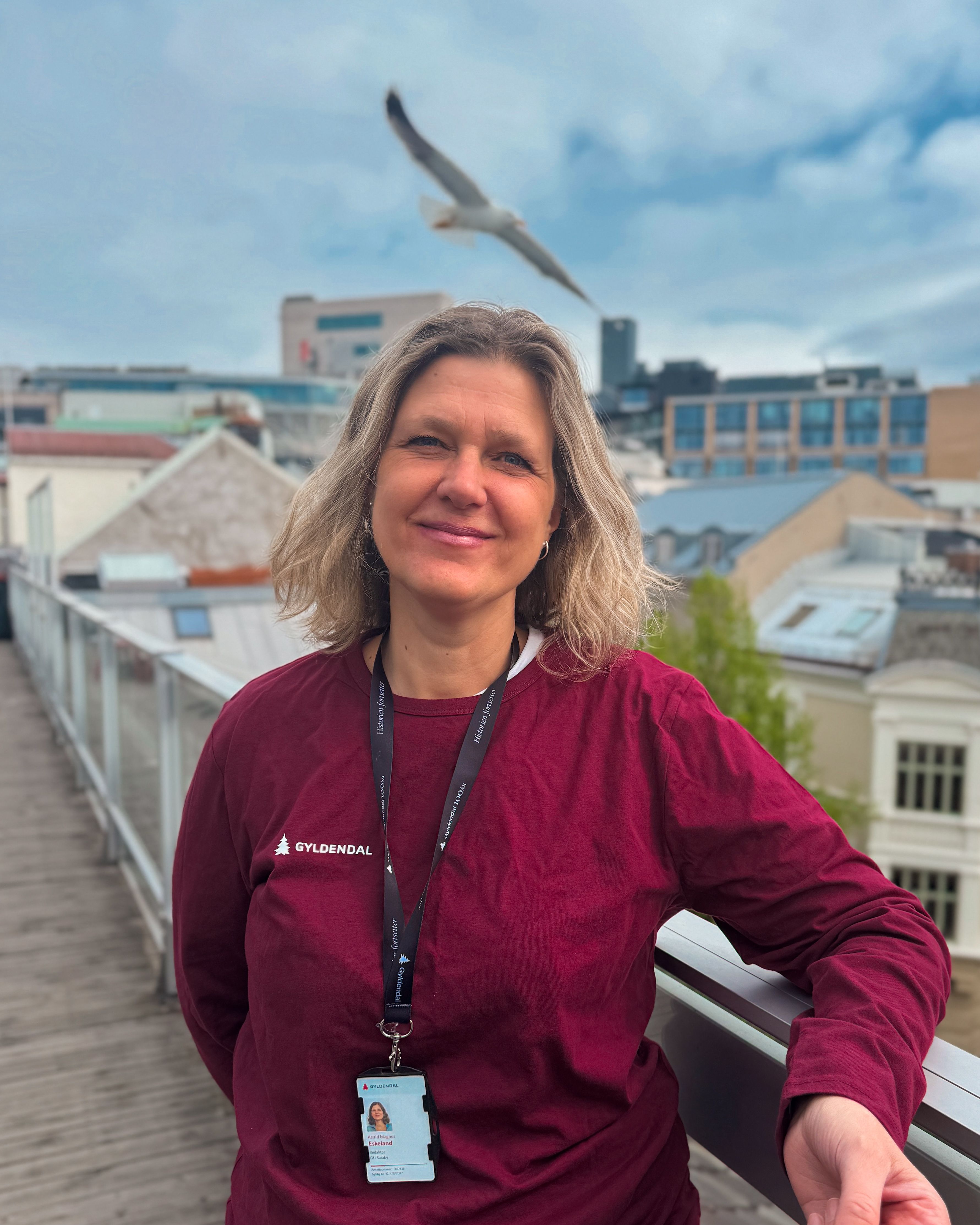 Astrid Magnus Eskeland, redaktør i Gyldendal