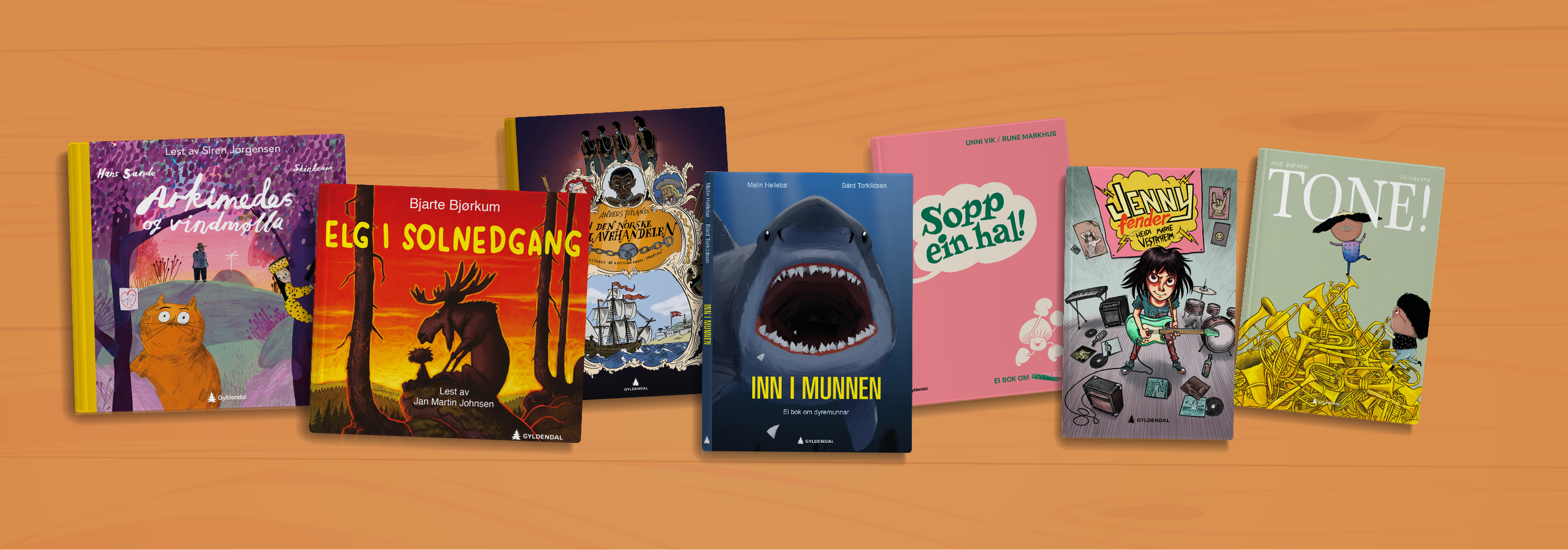 Nye titler i skolebiblioteket