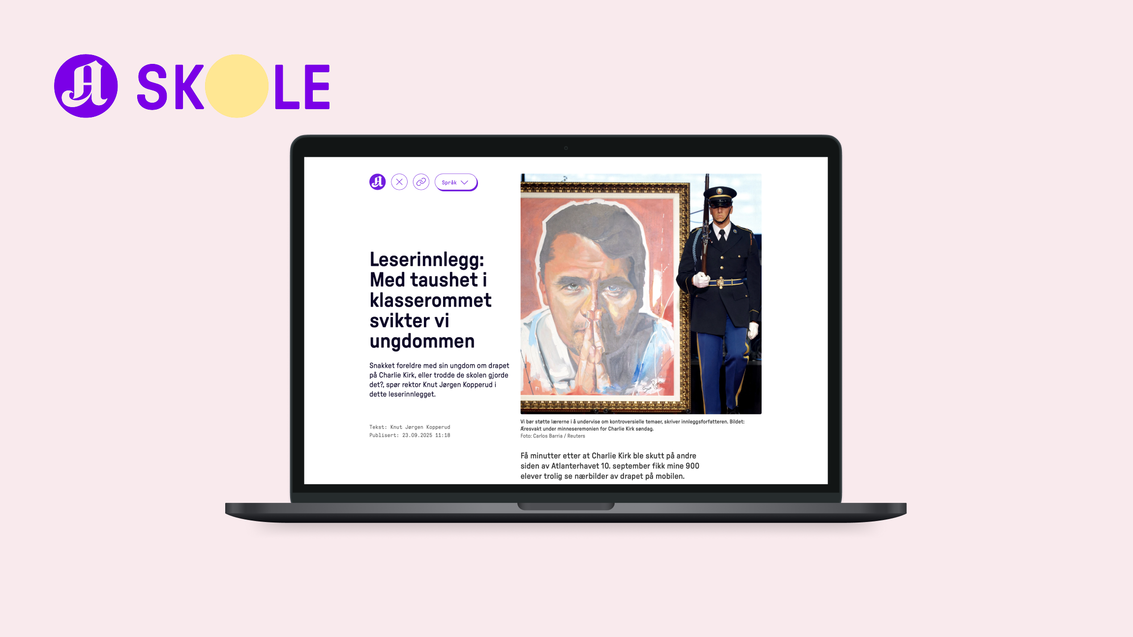 Aftenposten skole — nyheter for ungdomsskolen