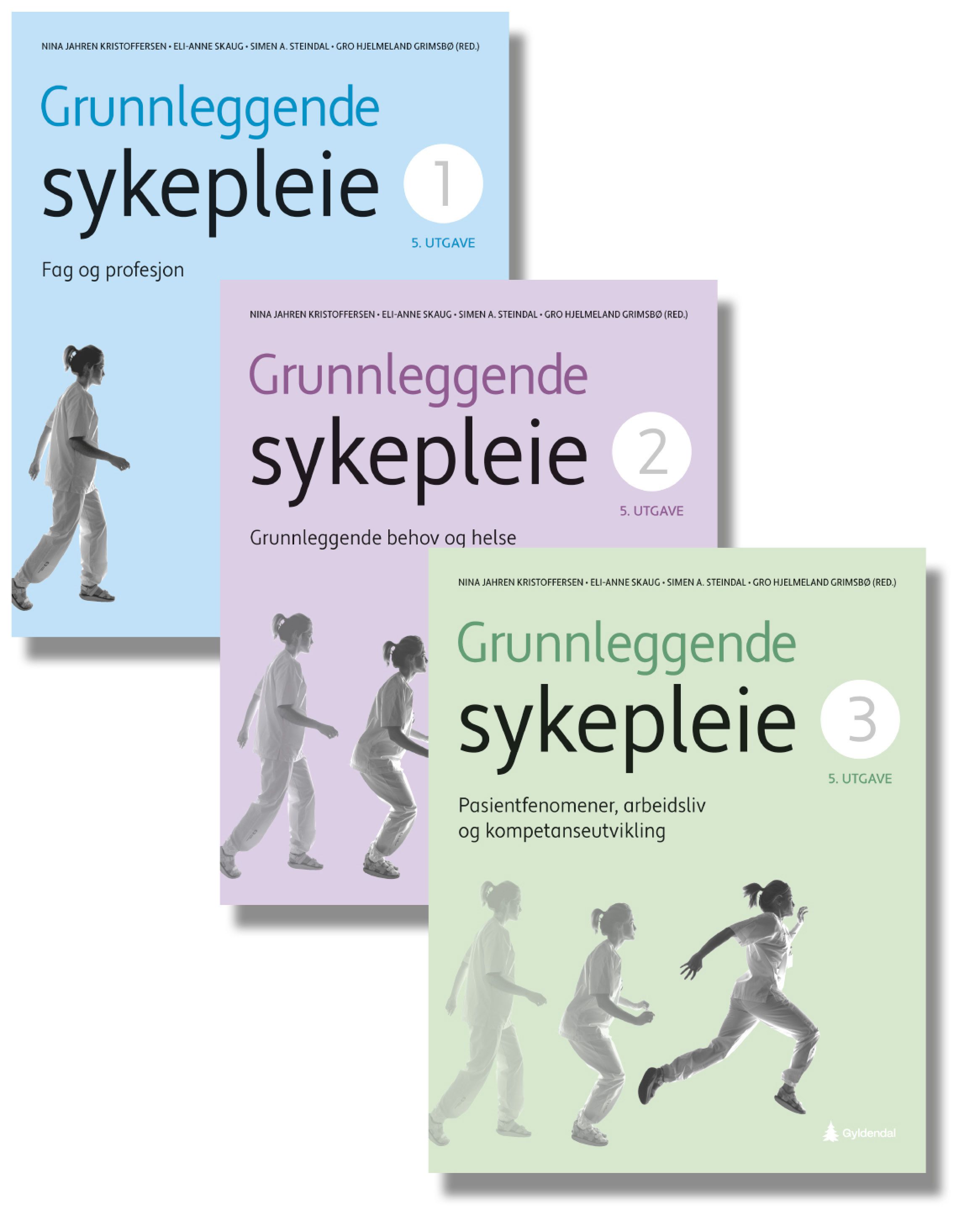 Omslag av Grunnleggende sykepleie pakke 1-3