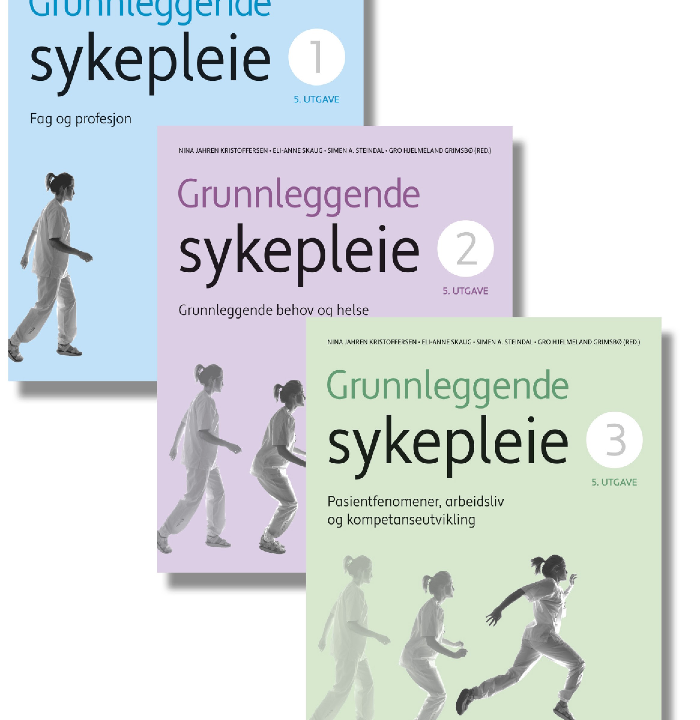 Omslag av Grunnleggende sykepleie pakke 1-3