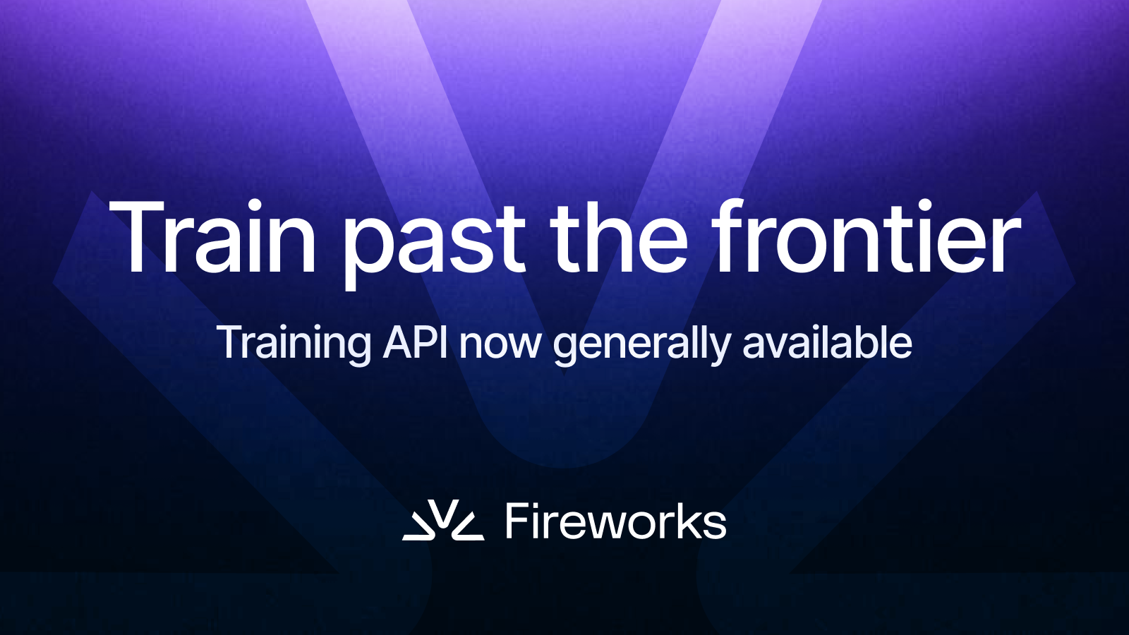 Fireworks made it easy to keep training a model past what the frontier labs shipped you, without building your own training stack