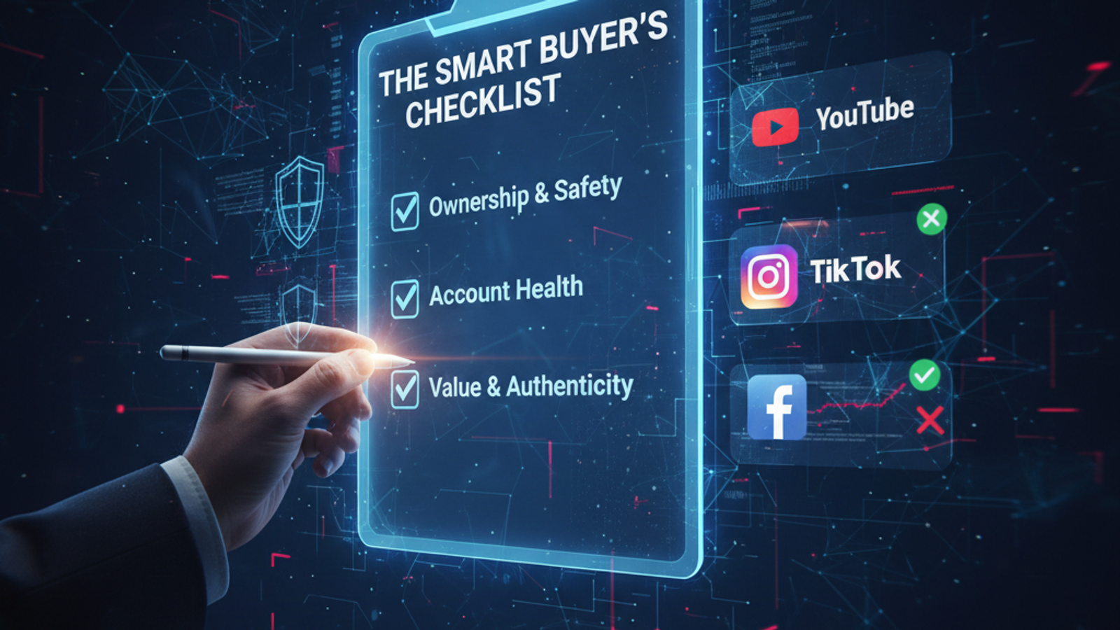  Checks to Verify a Social Media Account Before You Buy (YouTube, TikTok, Instagram, Facebook)