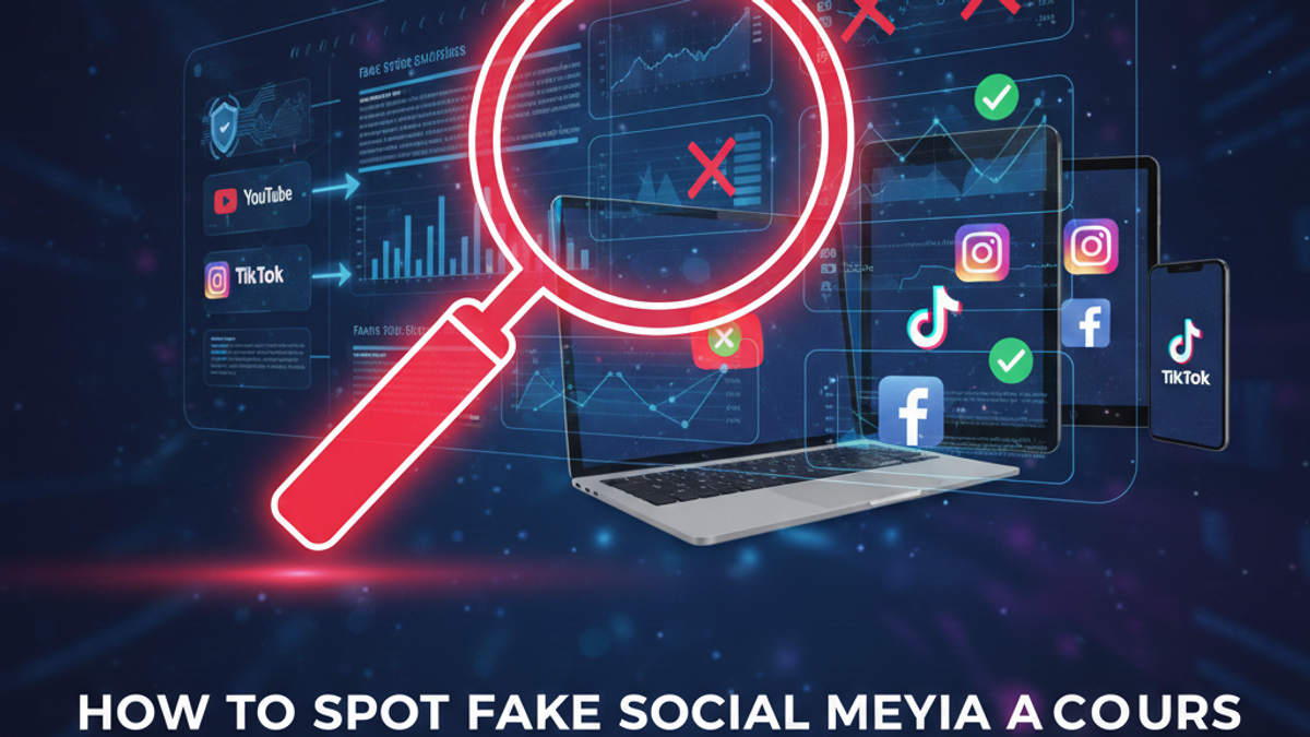 How to Spot Fake Analytics Before Buying a Social Media Account (Red Flags + Real Checks)