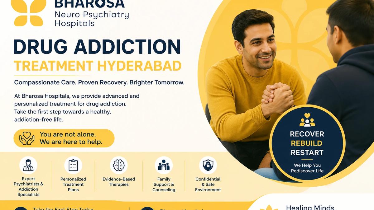 Drug Addiction Treatment Hyderabad | Bharosa DeAddiction