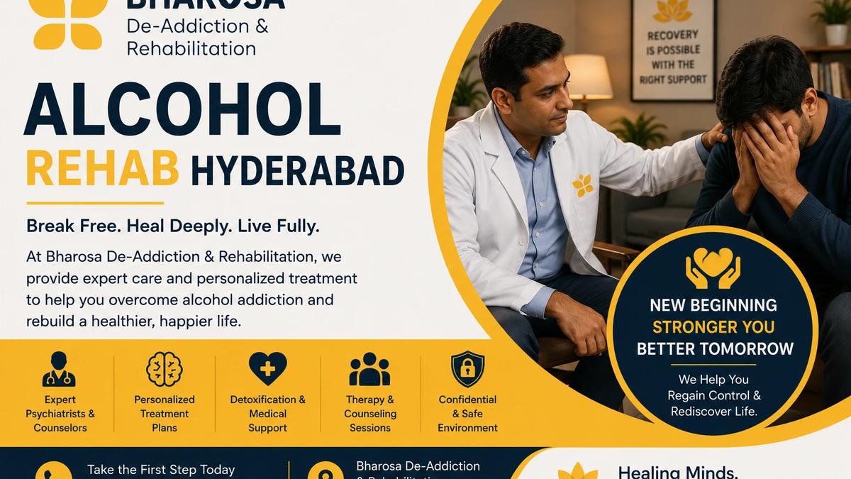 Alcohol Rehab Hyderabad | Bharosa DeAddiction