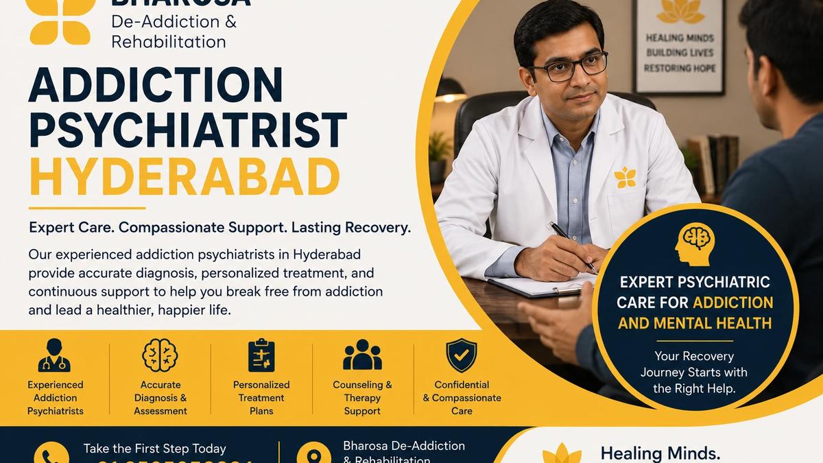 Addiction Psychiatrist Hyderabad | Bharosa DeAddiction
